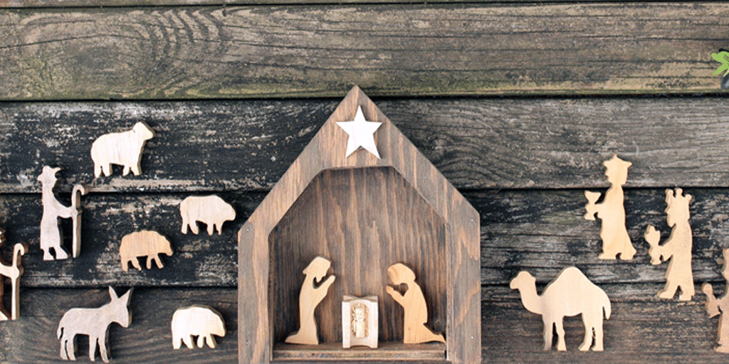 NAtivity Scene Wood - 865