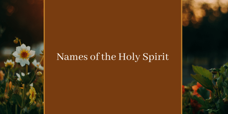 Names of the Holy Spirit PDF