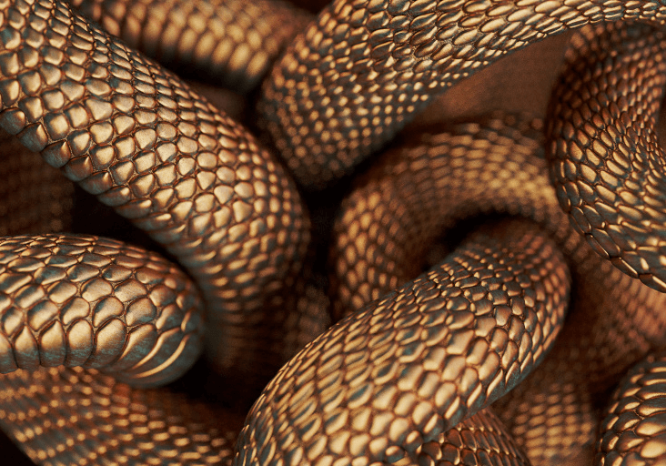 bronze-snake