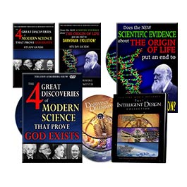 The Four Great Discoveries of Modern Science that Proves God Exists Package Offer