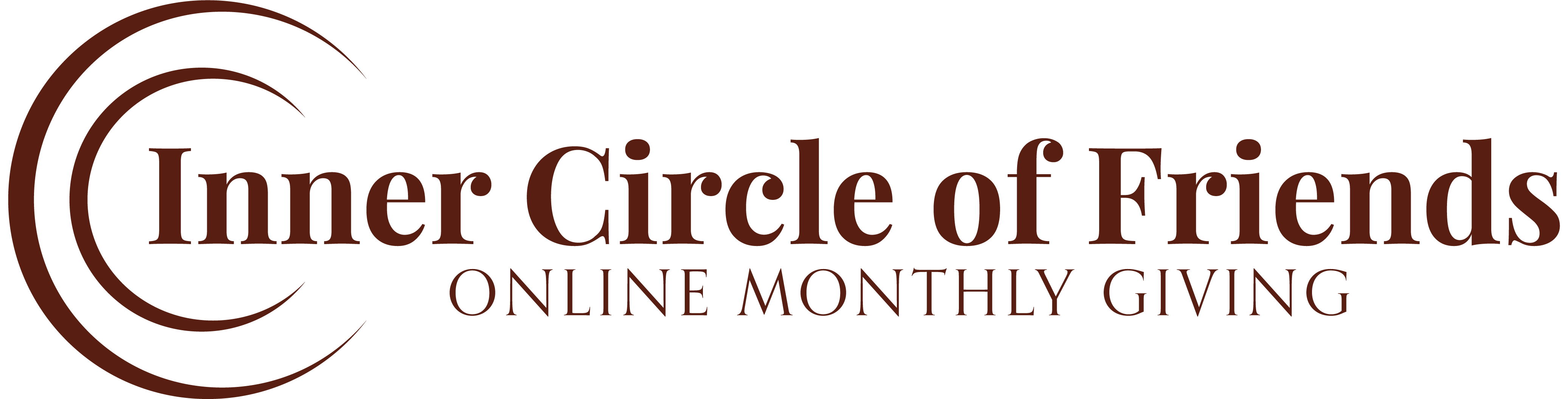 Inner Circle of Friends Logo August 2021 RED