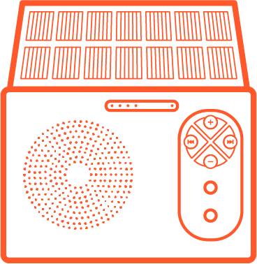 Audio Proclaimer Orange