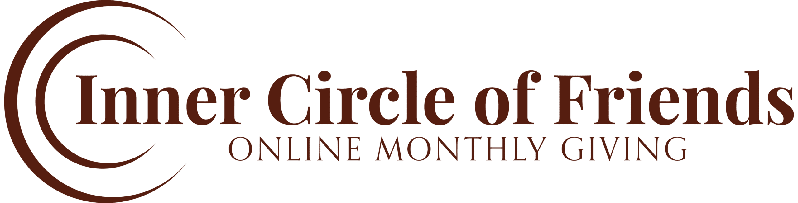 Inner Circle of Friends Logo August 2021 RED